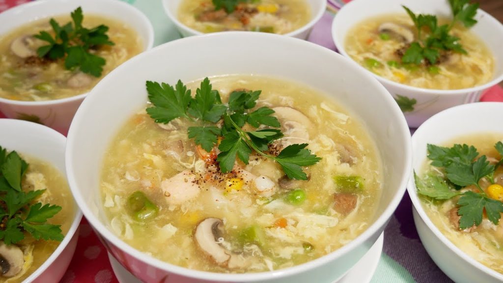 Soup thập cẩm thanh cua