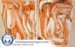 Lườn cá hồi đông lạnh Minh Huy foods