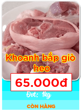 Khoanh bắp giò heo