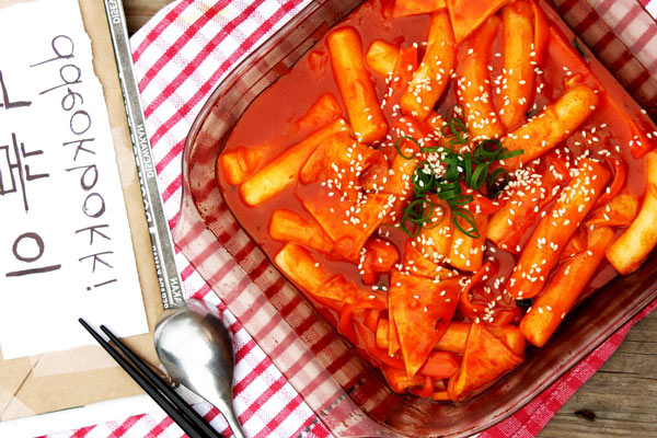 Bánh gạo cay tteokbokki