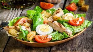 Cách làm salad giảm cân với trứng