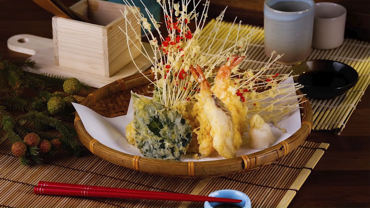 Tôm chiên tempura