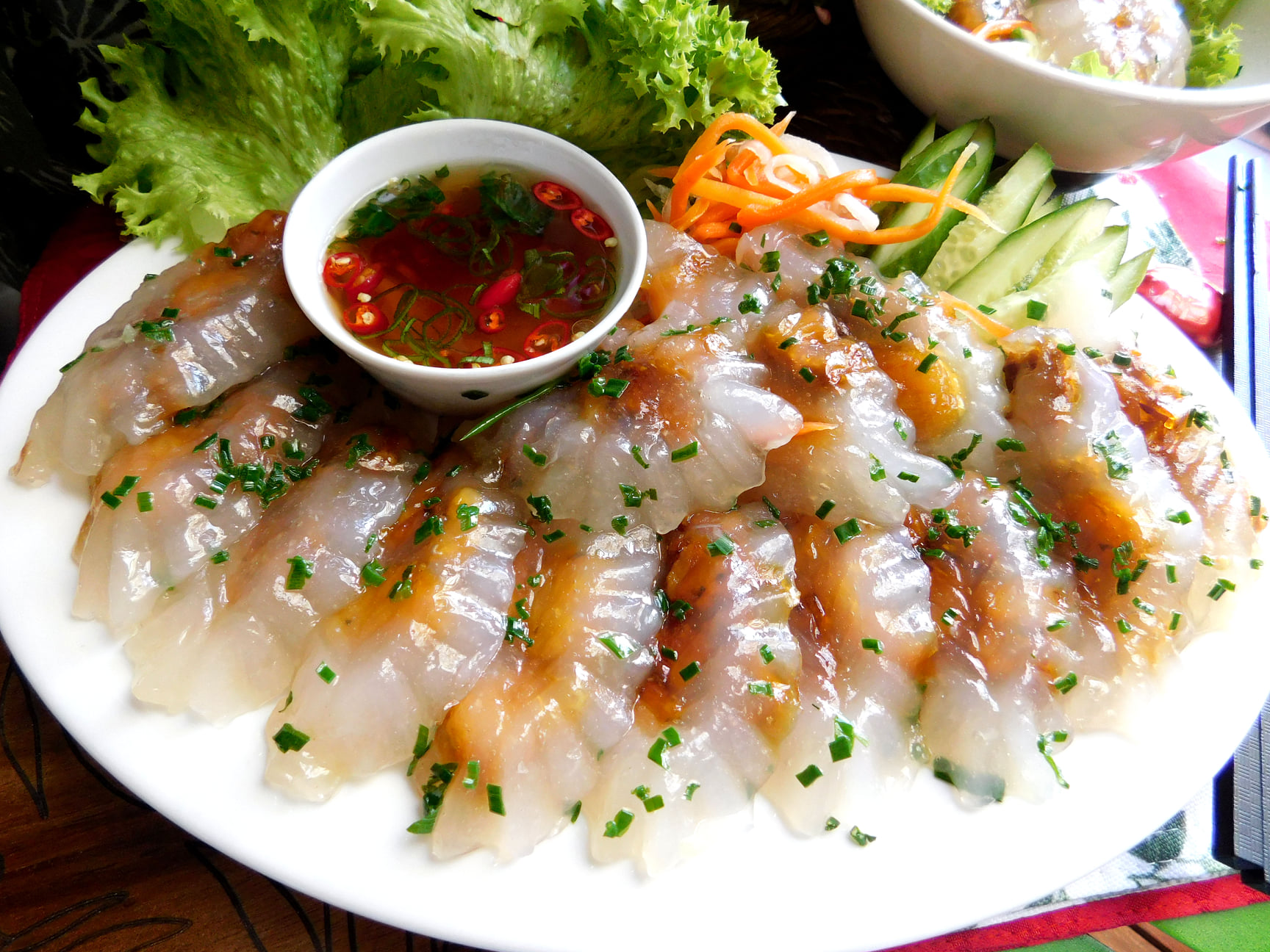 Bánh bột lọc tôm thịt