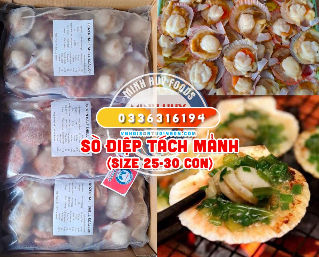 Sò Điệp tách mảnh