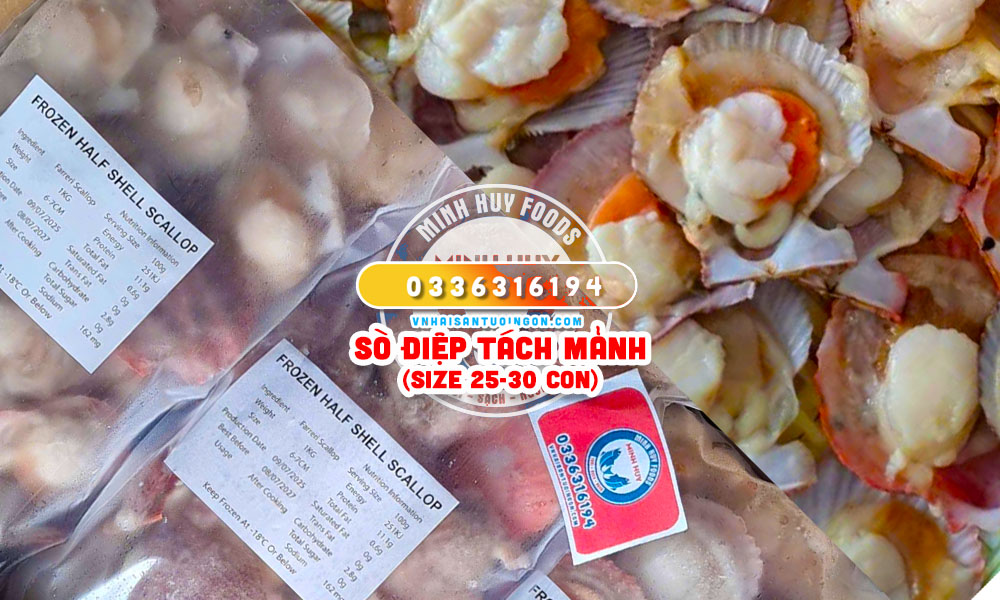 Sò Điệp tách mảnh