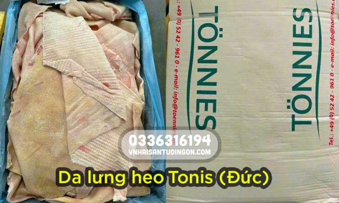 Da lưng heo Tonis (Đức)