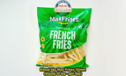 Khoai tây Max Frites 10mm (thùng 10 kg - gói 1kg)