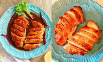 Ức gà phi lê chiên giòn sốt nước mắm