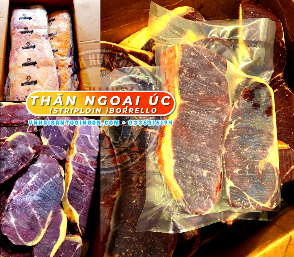 Thăn Ngoại Úc (Striploin )Borrello