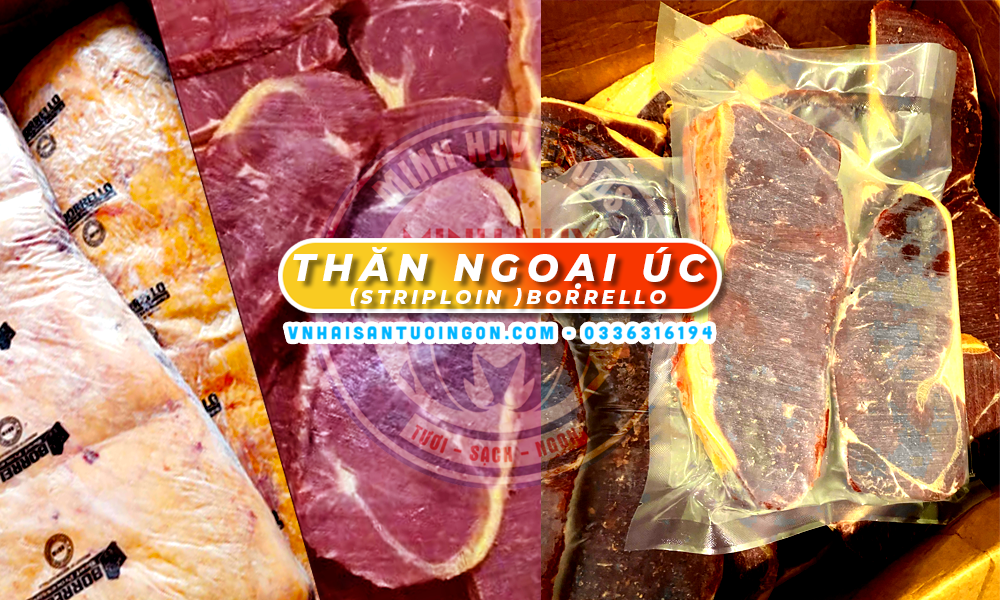 Thăn Ngoại Úc (Striploin )Borrello