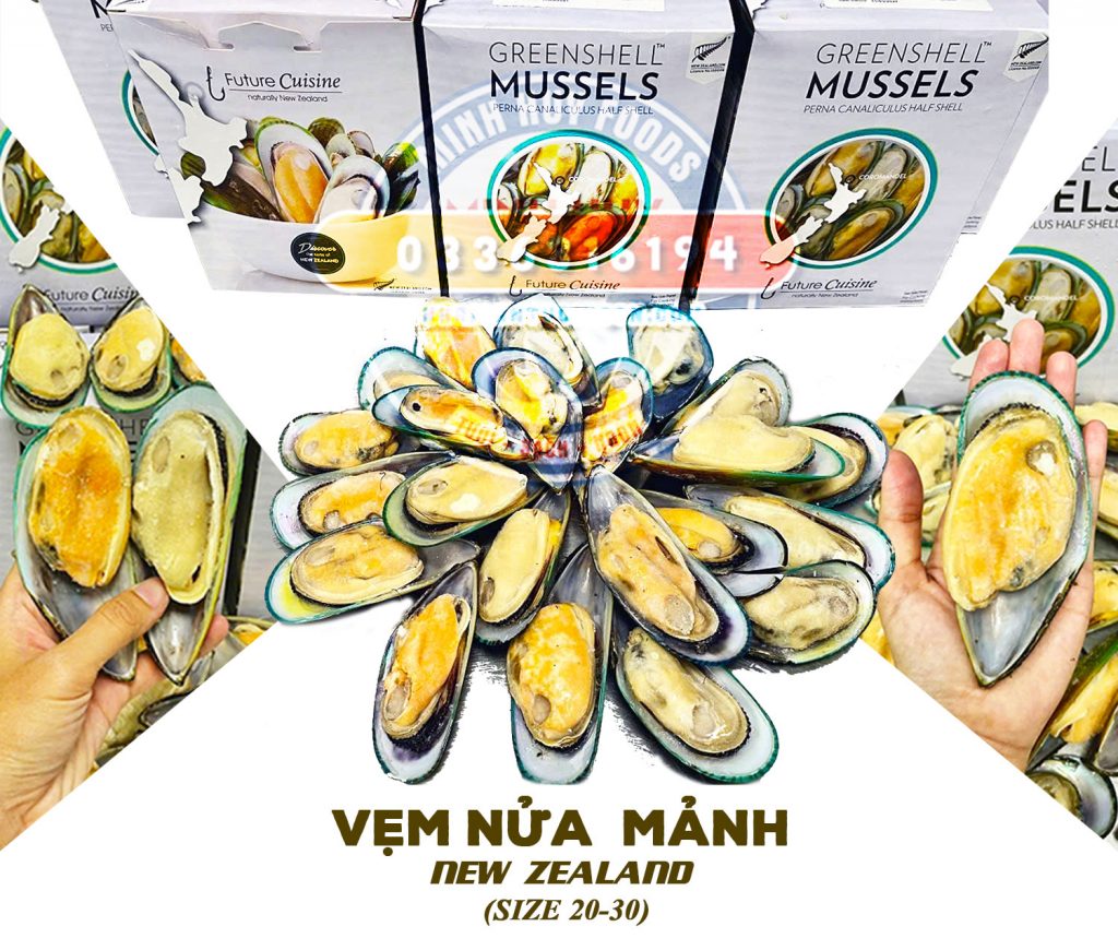 Vẹm nửa mảnh New Zealand