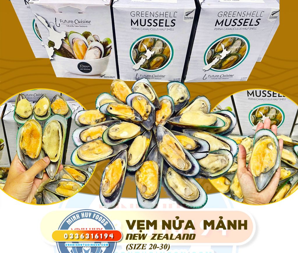 Vẹm nửa mảnh New Zealand