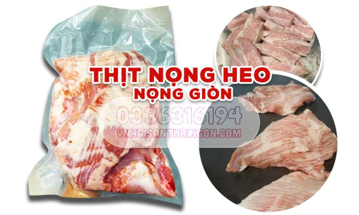 Thịt nọng heo nọng giòn