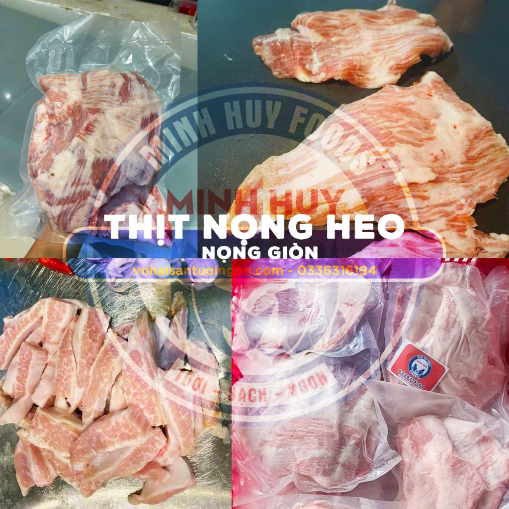 Thịt nọng heo nọng giòn