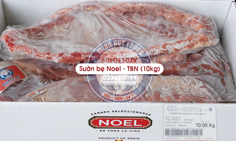 Sườn bẹ TBN Noel thùng 10kg