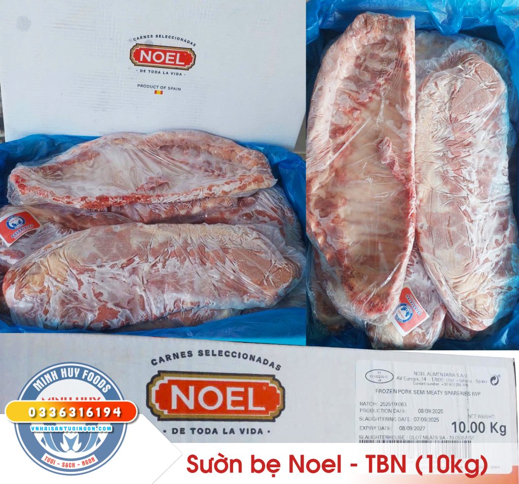 Sườn bẹ Tây Ban Nha Noel thùng 10kg 5